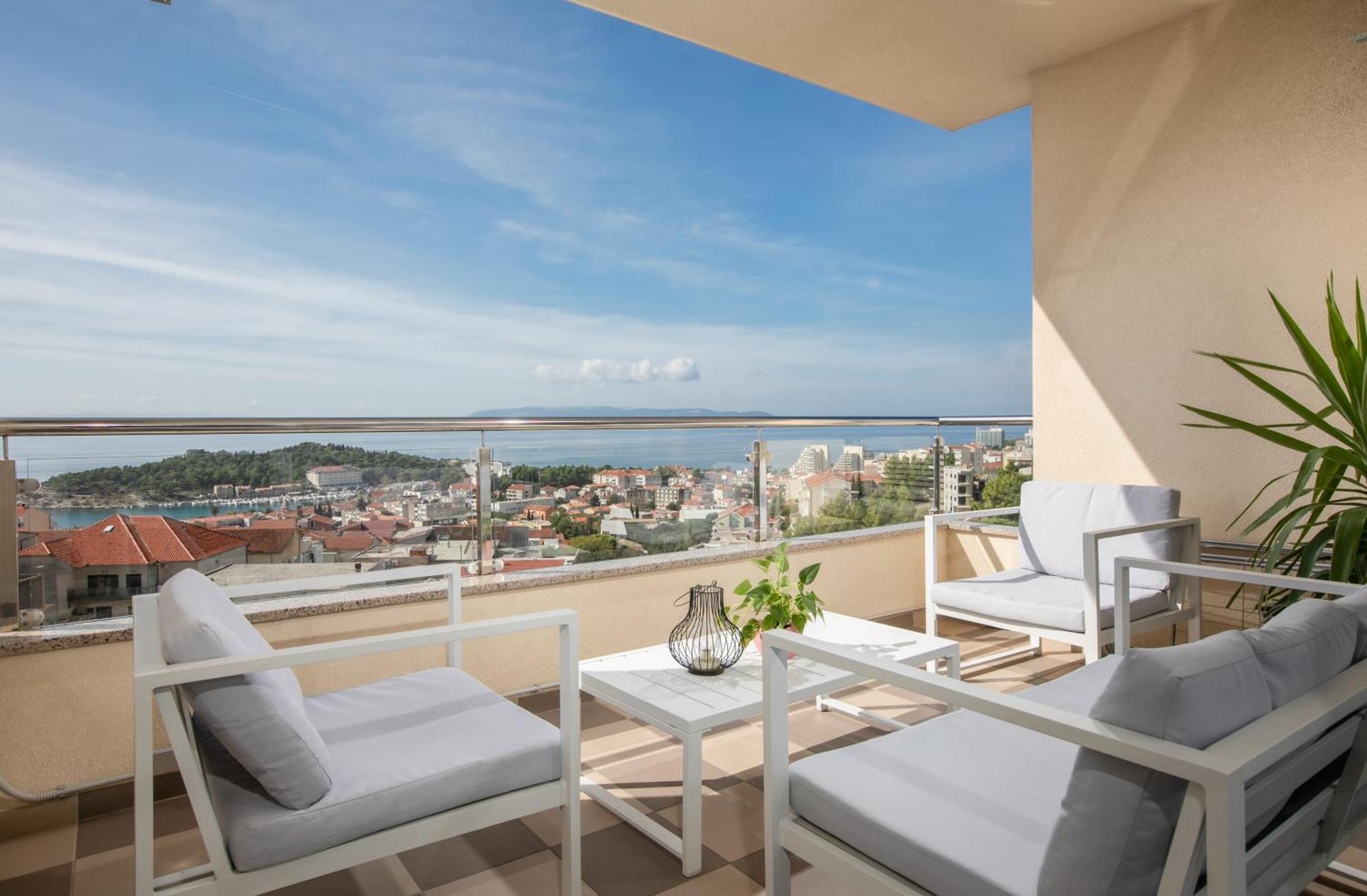 Sea View Apartments Dammi With Free Parking Makarska Exterior photo